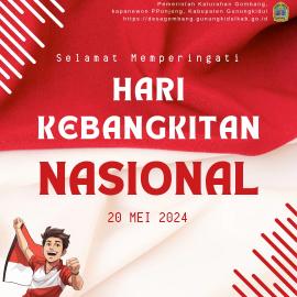 Selamat hari Kebangkitan Nasional